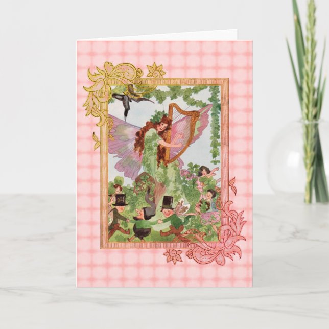 Music Älva Spela musik Kort (Framsida)