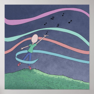 Music and Melody Poster