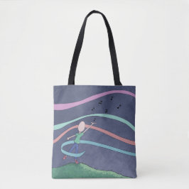 Music and Melody Tote Bag Tygkasse