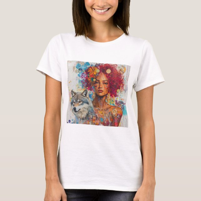 Music Angel T Shirt (Framsida)