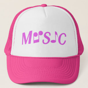 MUSIC anpassningsbar-hattar Truckerkeps