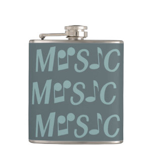 MUSIC anpassningsbar-kolv Fickplunta