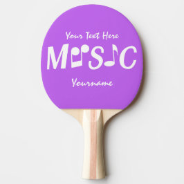 MUSIC anpassningsbar ping pong paddle Pingisracket
