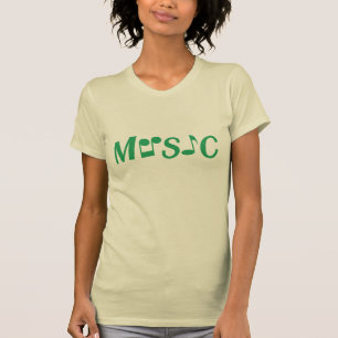 MUSIC anpassningsbar shirts & jacka Tee