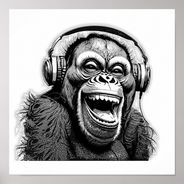 Music Ape Poster (Framsidan)