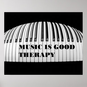 Music är Bra Therapy Poster