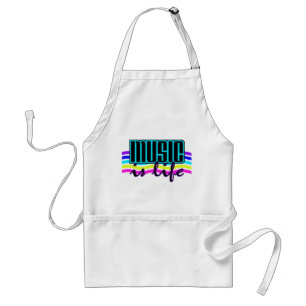 Music är Life apron Förkläde