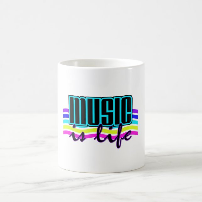 Music är Life mugg (Center)