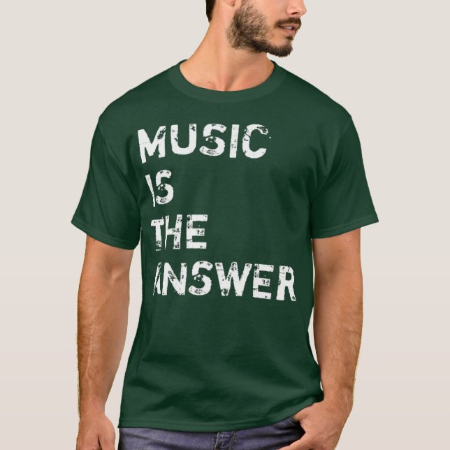 Music är Response DJ Premium T Shirt (Framsida)