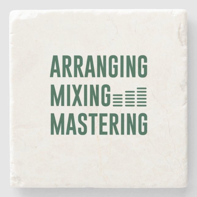 Music Arranging Mixing Mastering Stenunderlägg (Framsidan)