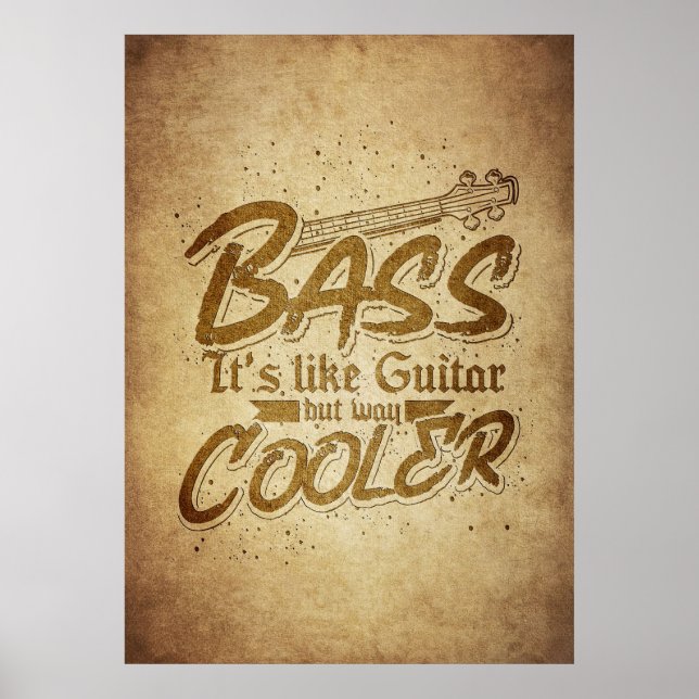 Music Art det är som Guitar Poster (Framsidan)