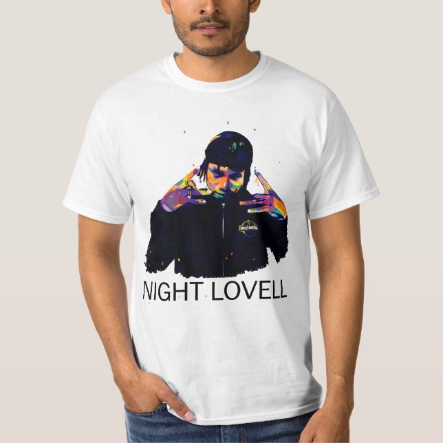 Music Art färglös T Shirt (Framsida)