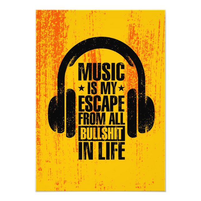 Music Art Music är mitt ESP Fototryck (Framsidan)