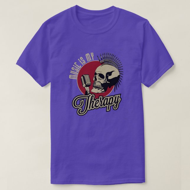 Music Artist Band Group Sten Roll Microphone Desig T Shirt (Design framsida)