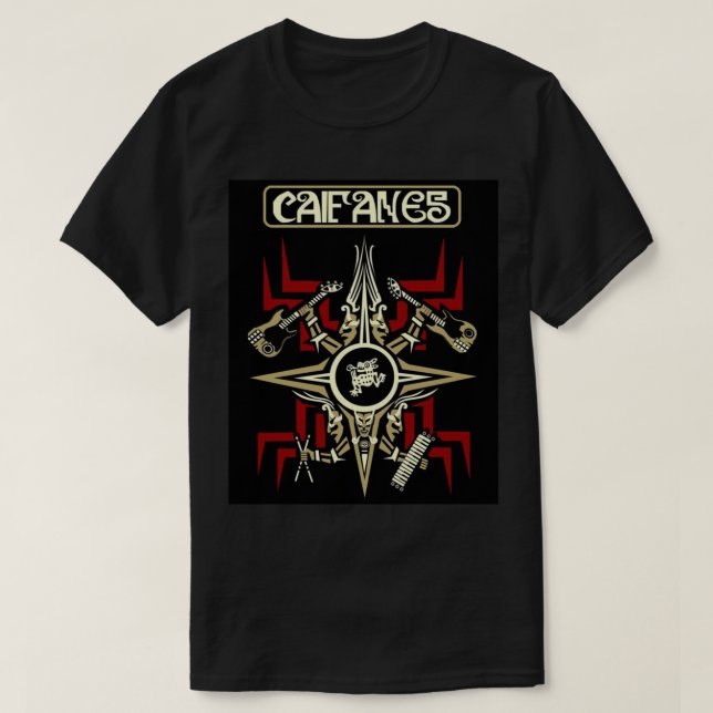 Music Band Caifanes Logo Pop Rock Classic T-Shirt (Design framsida)