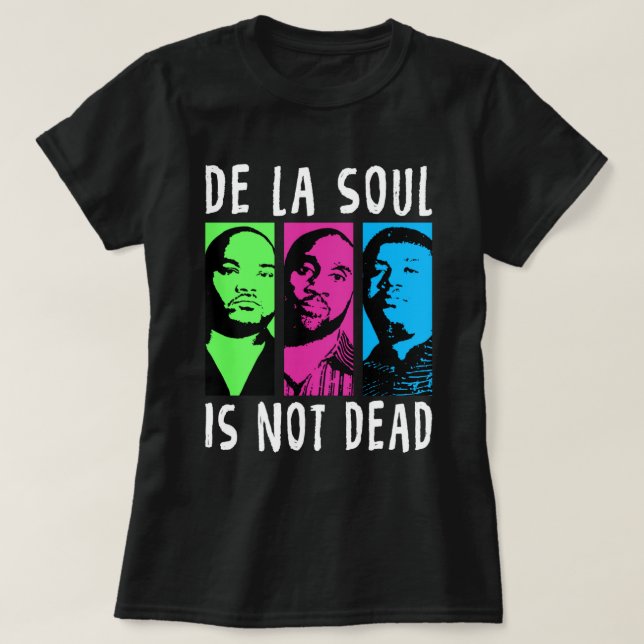 Music Band De La Soul Retro Stil T Shirt (Design framsida)