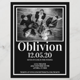 Music Band-konsert Flyer