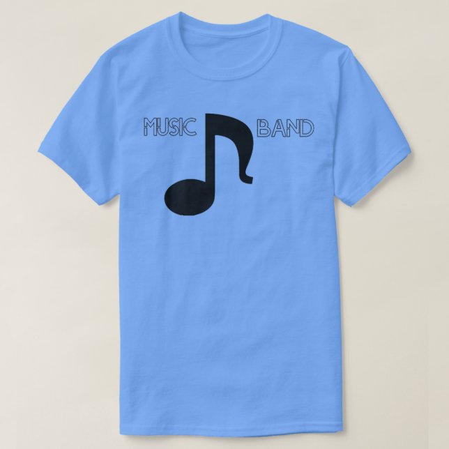 Music Band  T Shirt (Design framsida)