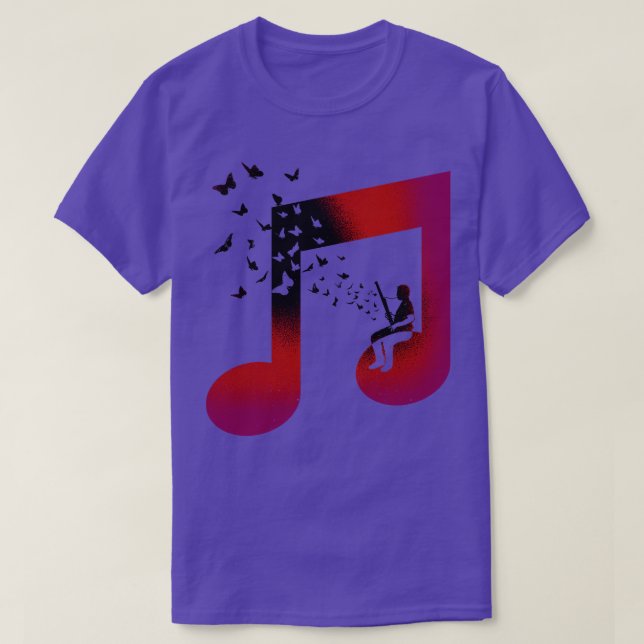 Music BasSnart T Shirt (Design framsida)