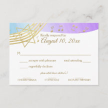 Music Bat mitzvah Guld Response