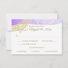 Music Bat mitzvah Lila Guld Response OSA Kort