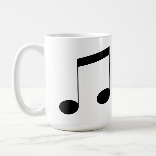 Music Beam Note Kaffemugg (Vänster)