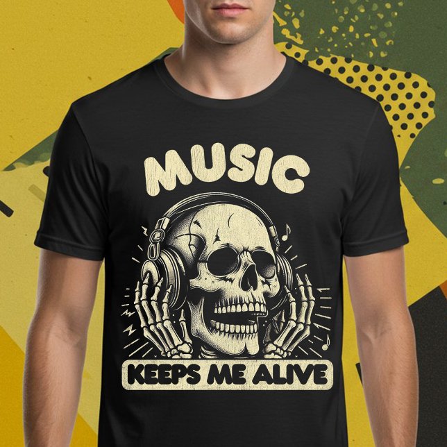 Music Behållas Me Alive T Shirt (Skapare uppladdad)