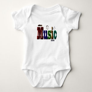 Music Bild Logotyp with Instruments T Shirt