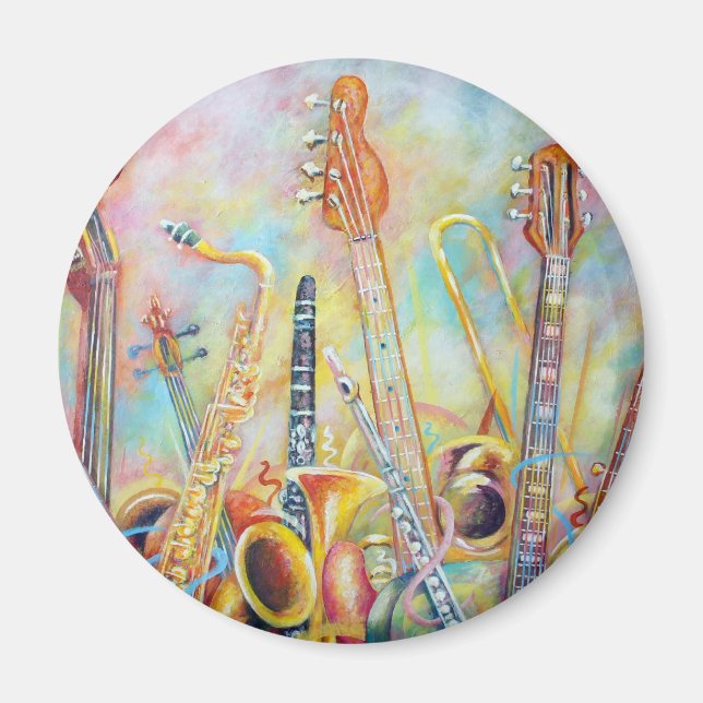 Music Bouquet Magnet (Framsidan)