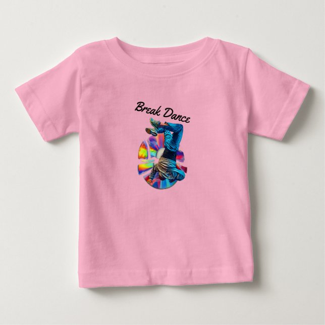 Music - Break Dance Baby T-Shirt (Framsida)