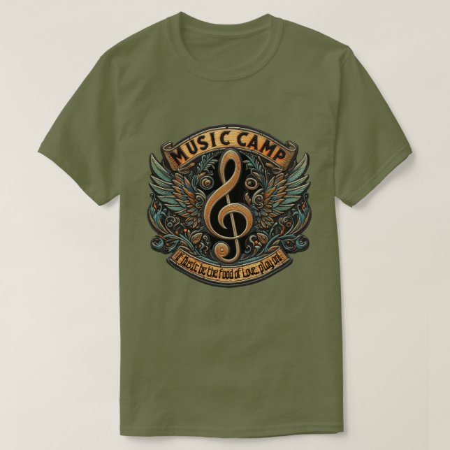 Music Camp T-Shirt (Design framsida)