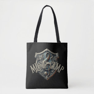 Music Camp Tote Bag Tygkasse
