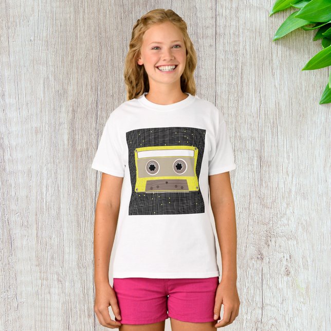 Music Cassette Girls T-Shirt (Skapare uppladdad)