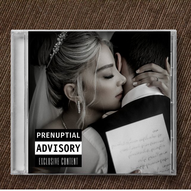 Music CD Album Cover Bröllop spara datum Inbjudningar (Music CD Album Cover Wedding Save The Date Invitation
)