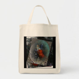 Music Cello Tote Bag Tygkasse