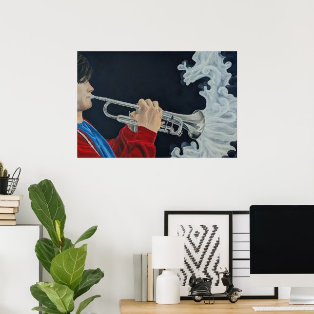 Music Challenges the Darkness Poster (Hemmakontoret)