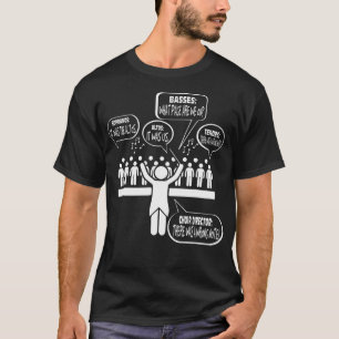 Music Choir Singing Members Ord Funny Christma T Shirt
