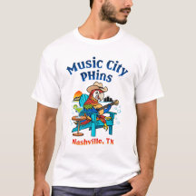 Music City Phins Manar expediFront Logotyp T-Shirt