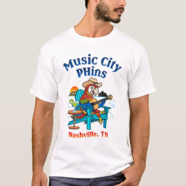Music City Phins Manar expediFront Logotyp T-Shirt