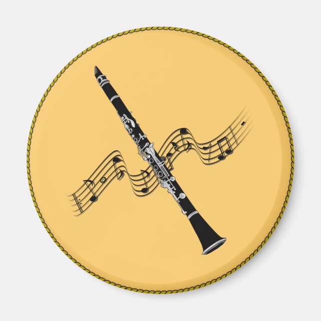 MUSIC: Clarinet Music Magnet (Framsidan)