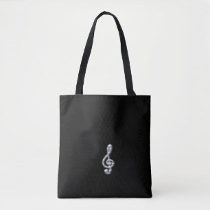 Music Clef Tygkasse