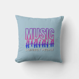 Music Connects People | DEKORATIV KUDDE