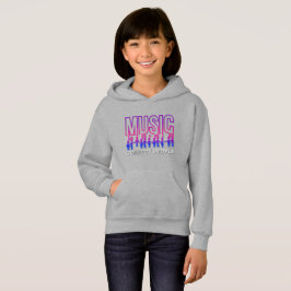 Music Connects People | Kids Pullover Hoodie T Shirt