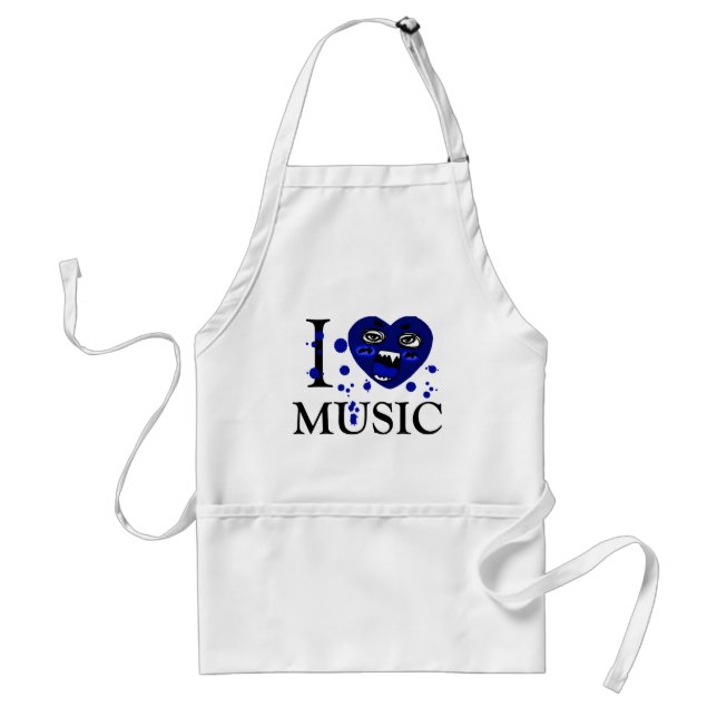 Music Crazy_ Förkläde (Framsidan)