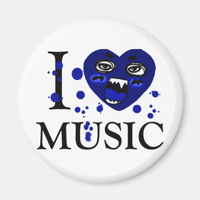 Music Crazy_ Magnet (Framsidan)