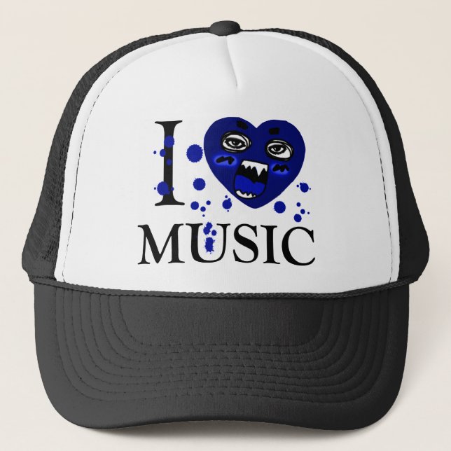 Music Crazy_ Truckerkeps (Framsida)