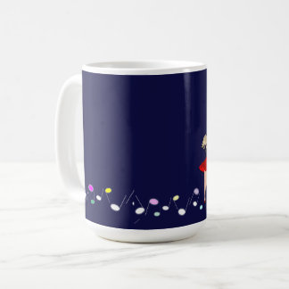music, dance, romantic kaffemugg