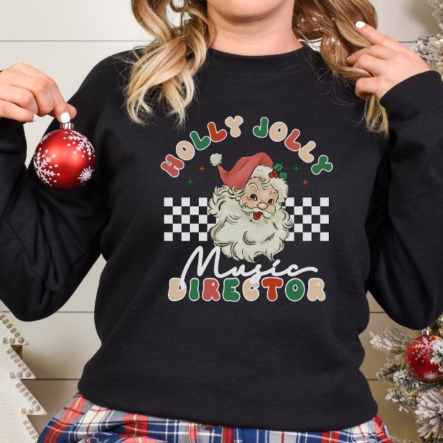 Music Director Holly Jolly jul T Shirt (Skapare uppladdad)