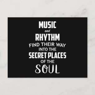 Music DJ Dance Art Hip hop Guitar Funny Gift Idea Vykort