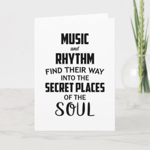 Music DJ Dance Art Hip hop Guitar Sten Funny Gift Kort